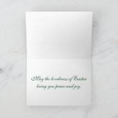 Osterlilie Feiertagskarte (Innenseite)