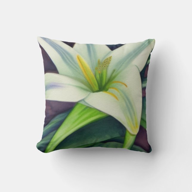Osterlilie Kissen (Vorderseite)