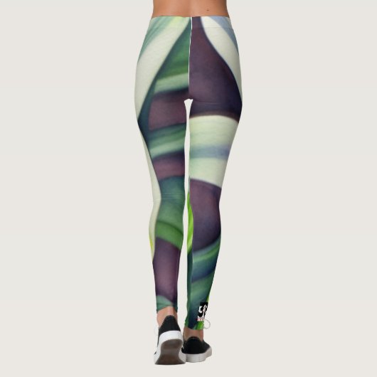 Osterlilie Leggings (Rückseite)