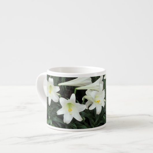 Osterlilie (Lilium regale) Espressotasse (Vorderseite Links)