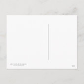 Osterlilie ・ Postkarte (Rückseite)