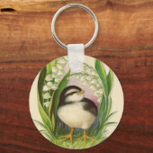 Osterlilie Schlüsselanhänger (Vorderseite)