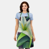 Osterlilie Schürze (Getragen)