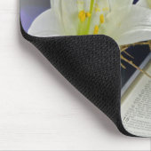 Osterlilie und Dornkrone Mousepad (Ecke)