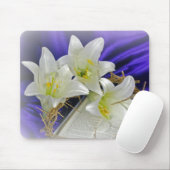 Osterlilie und Dornkrone Mousepad (Mit Mouse)