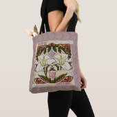 Osterlilie: Vintages Design Rosa Tasche (Von Nahem)