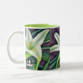 Osterlilie Zweifarbige Tasse (Links)