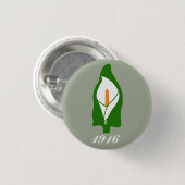 Osterlilien-Abzeichen Button (Vorne & Hinten)