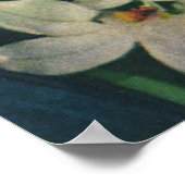 Osterlilien-Blume, Vintager religiöser Ostern Poster (Ecke)