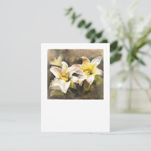 Osterlilien I (Stehend Vorderseite)