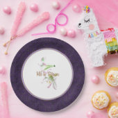 Osterlilien-Papier-Teller wird er gestiegen Pappteller (Party)