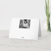 Osterlilien von Alice Pike Barney Dankeskarte (Rückseite)