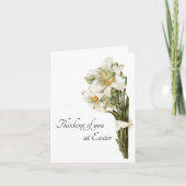 Osterlilies Feiertagskarte (Vorderseite)