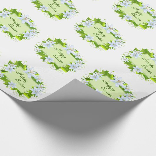 Osterlilies Geschenkpapier (Ecke)