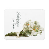 Osterlilies Magnet (Horizontal)