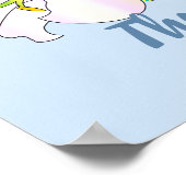 Osterlilies & Sweet Bunnies Poster (Ecke)