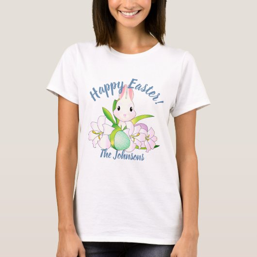 Osterlilies & Sweet Bunnies T-Shirt (Vorderseite)