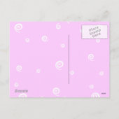 Osterlustiger Küken, Postkarte (Rückseite)