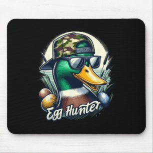 Ostermallard Ente Die Jagd ist auf Ostern Camoufla Mousepad