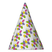 Ostermalzmilch geflecktes Ei Lila rosa Partyhütchen (Rechts)