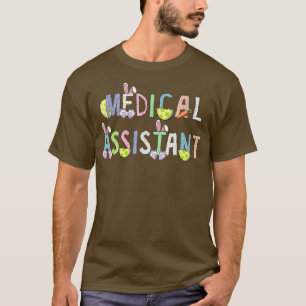 Ostermedizinischer Assistent Bunny Niedlicher Sonn T-Shirt