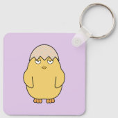 Ostermeer Küken 1 Schlüsselanhänger (Rückseite)