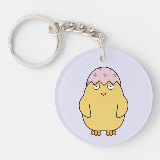 Ostermeer Küken 3 Schlüsselanhänger (Vorderseite)