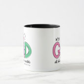 Ostermilchbecher 'Mit Gott sind alle Dinge möglich Tasse (Zentrum)