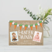 Osterminis Mini-Fotografie Session Flyer Einladung (Stehend Vorderseite)