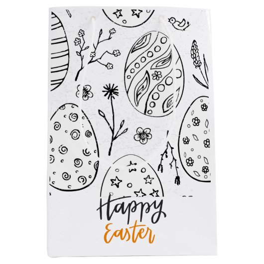 Ostermittelverpackung Mittlere Geschenktüte (Vorderseite)