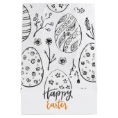 Ostermittelverpackung Mittlere Geschenktüte (Rückseite)