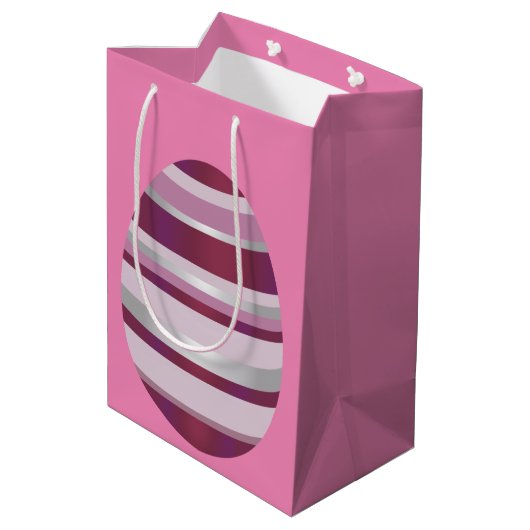 Ostermittelverpackung Mittlere Geschenktüte (Rückseite Schrägansicht)