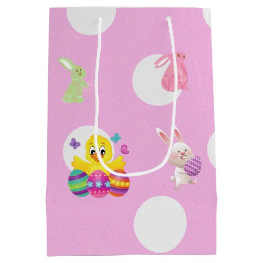 Ostermittelverpackung Mittlere Geschenktüte (Rückseite)