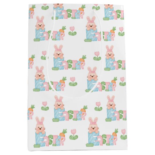 Ostermittelverpackung Mittlere Geschenktüte (Vorderseite)