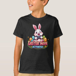 Ostermodus aktiviert - Niedliches Gamer-Sonnendesi T-Shirt