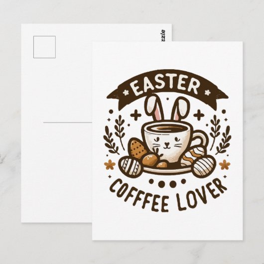 Ostermorgen-Brew Postkarte (Vorne/Hinten)