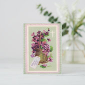 Ostermorn Feiertagspostkarte (Stehend Vorderseite)