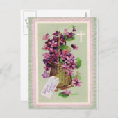 Ostermorn Feiertagspostkarte (Vorne/Hinten)