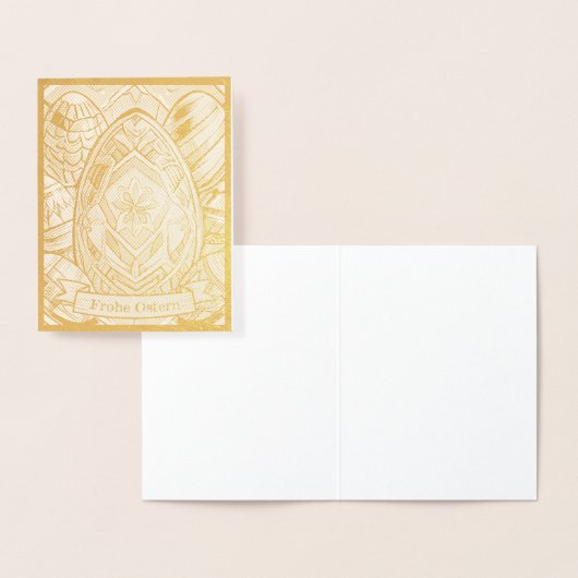 Ostermotiv-Cartoon mit Ostereier 13553 Folienkarte (Anzeige)