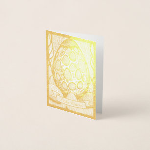 Ostermotiv monochrome Cartoon mit Ostereier 25024 Folienkarte