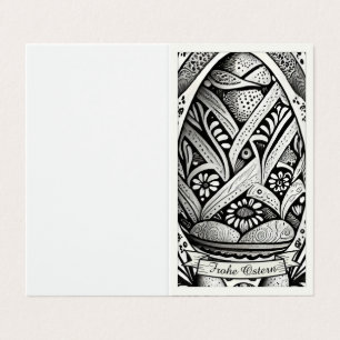 Ostermotiv monochrome Cartoon mit Ostereier 26006