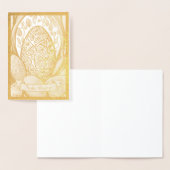 Ostermotiv monochrome Cartoon mit Ostereier 35730 Folienkarte (Anzeige)