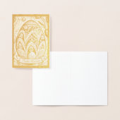 Ostermotiv monochrome Cartoon mit Ostereier 52158 Folienkarte (Anzeige)