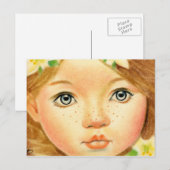 Ostermühle Blume Postkarte (Vorne/Hinten)