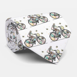 Ostermuster Fahrrad Design Krawatte