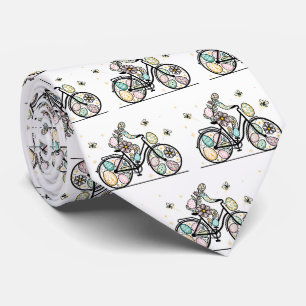 Ostermuster Fahrrad Design Krawatte