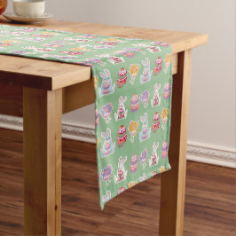 Ostermuster Laurel Green Table Runner Kurzer Tischläufer