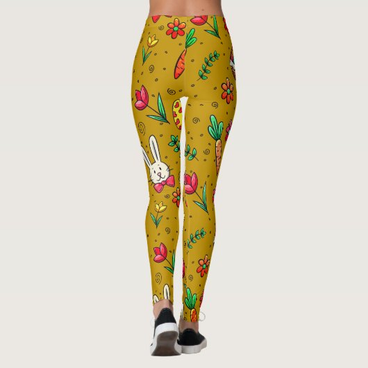 Ostermuster Leggings (Rückseite)