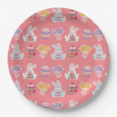 Ostermuster Lichtkornpapier-Teller Pappteller (Vorderseite)