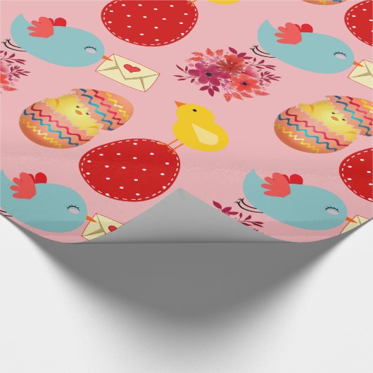 Ostermuster-Papier Geschenkpapier (Ecke)